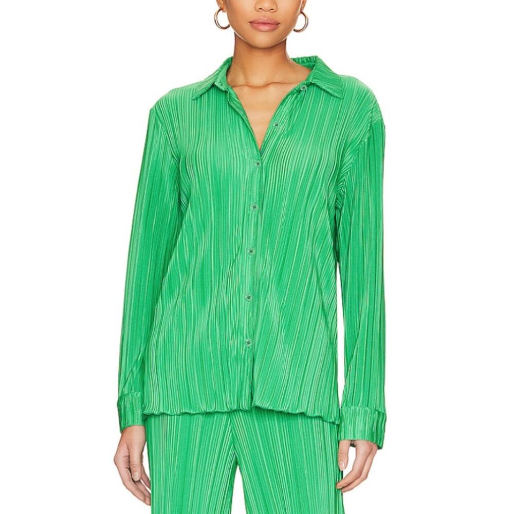 L*Space 'Hazel' Green Top Size XS